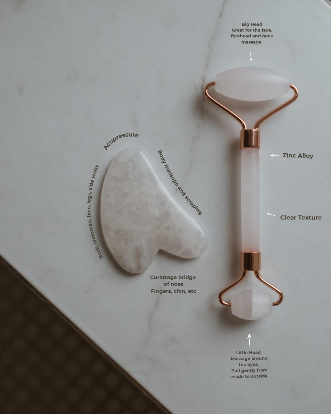 RadianceRoll™ Pink Jade Face Roller – Natural Jade Gua Sha for Anti-Aging & Puffiness