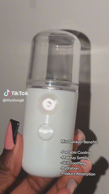 GlowMist Mini™ – Dewy Skin, Anytime.